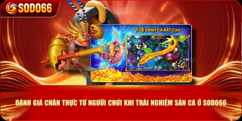Đánh giá chân thực từ người chơi khi trải nghiệm săn cá ở SODO66